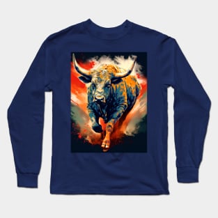 Bull on run Long Sleeve T-Shirt